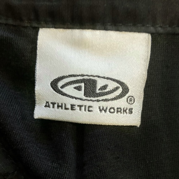 Athletic Works Wind Breaker Pants Lined Size Small Petite 4/6 Black - Picture 7 of 9